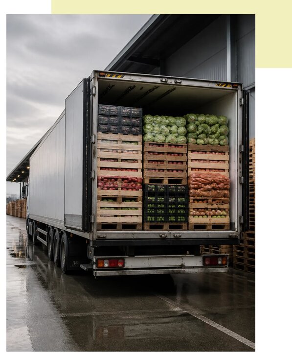 Перевозка плодоовощной продукции в Вичугу по цене от 5080 р. | Агросервис-Вчг