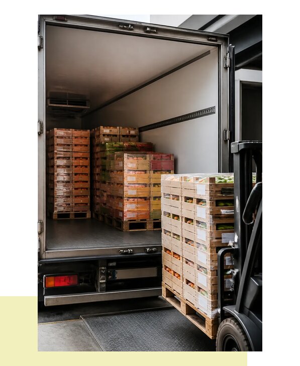 Перевозка сельхозпродукции на паллетах с доставкой в Вичугу